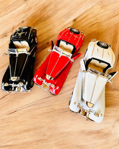 Modelo en miniatura de coches clásicos retro - posibilidad de personalización para regalo con grabado, 3 variantes para elegir