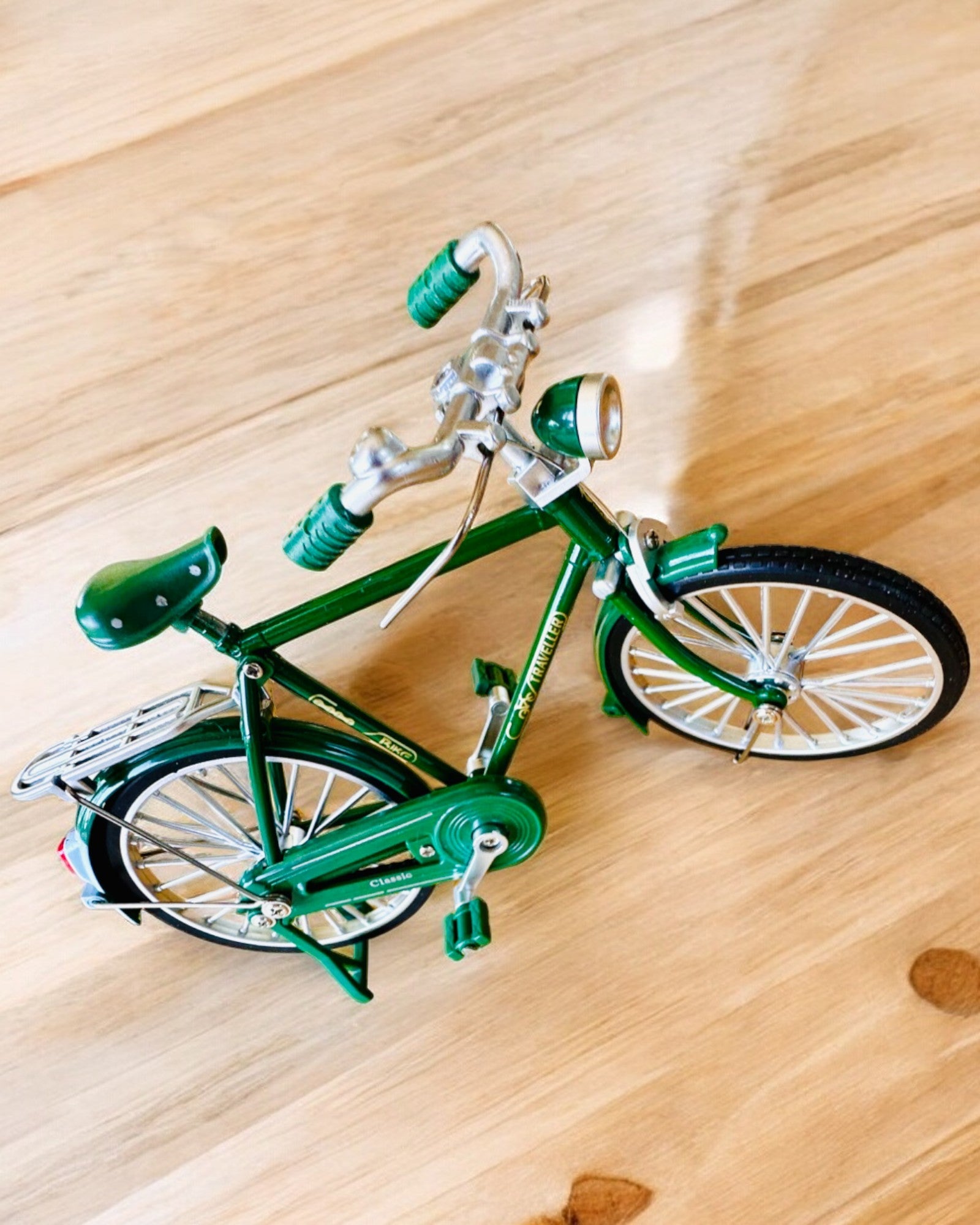 Modelo de bicicleta "Retro Classic" - Miniatura con grabado, ideal para regalo