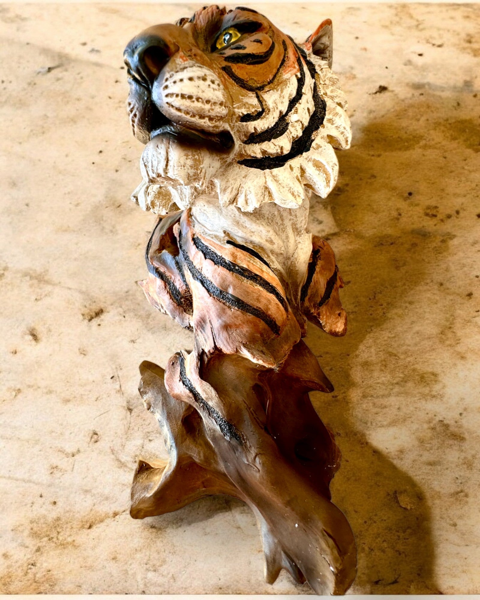 Estatuilla "Tigre Rey de la Jungla" con Opción de Grabado, figura de 29 cm de altura, decoración para regalo