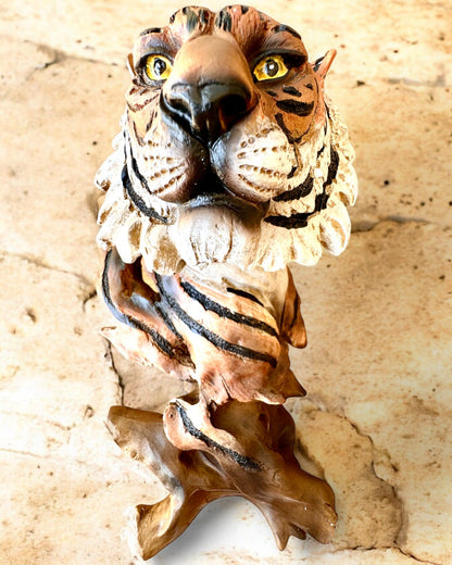 Estatuilla "Tigre Rey de la Jungla" con Opción de Grabado, figura de 29 cm de altura, decoración para regalo