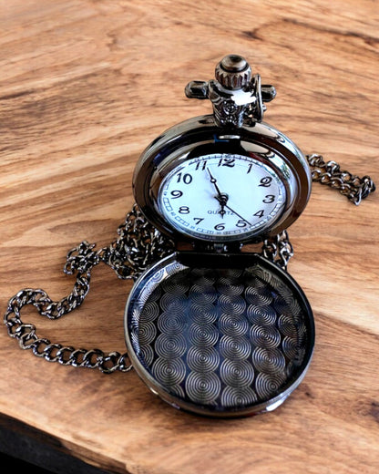 Reloj de bolsillo cósmico "Secreto Galáctico", personalización con grabado para regalo