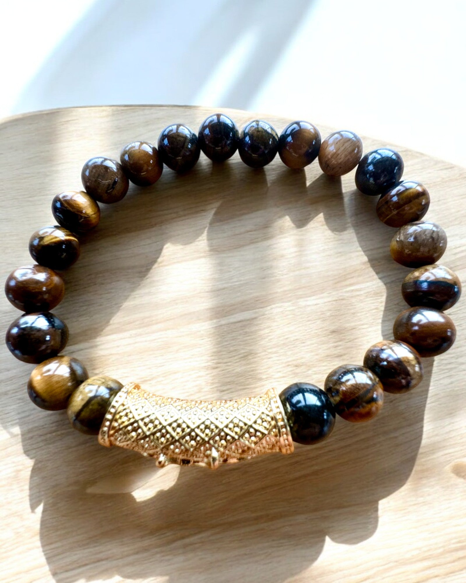 Conjunto de 2 Pulseras "Golden Eye"