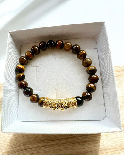 Conjunto de 2 Pulseras "Golden Eye"