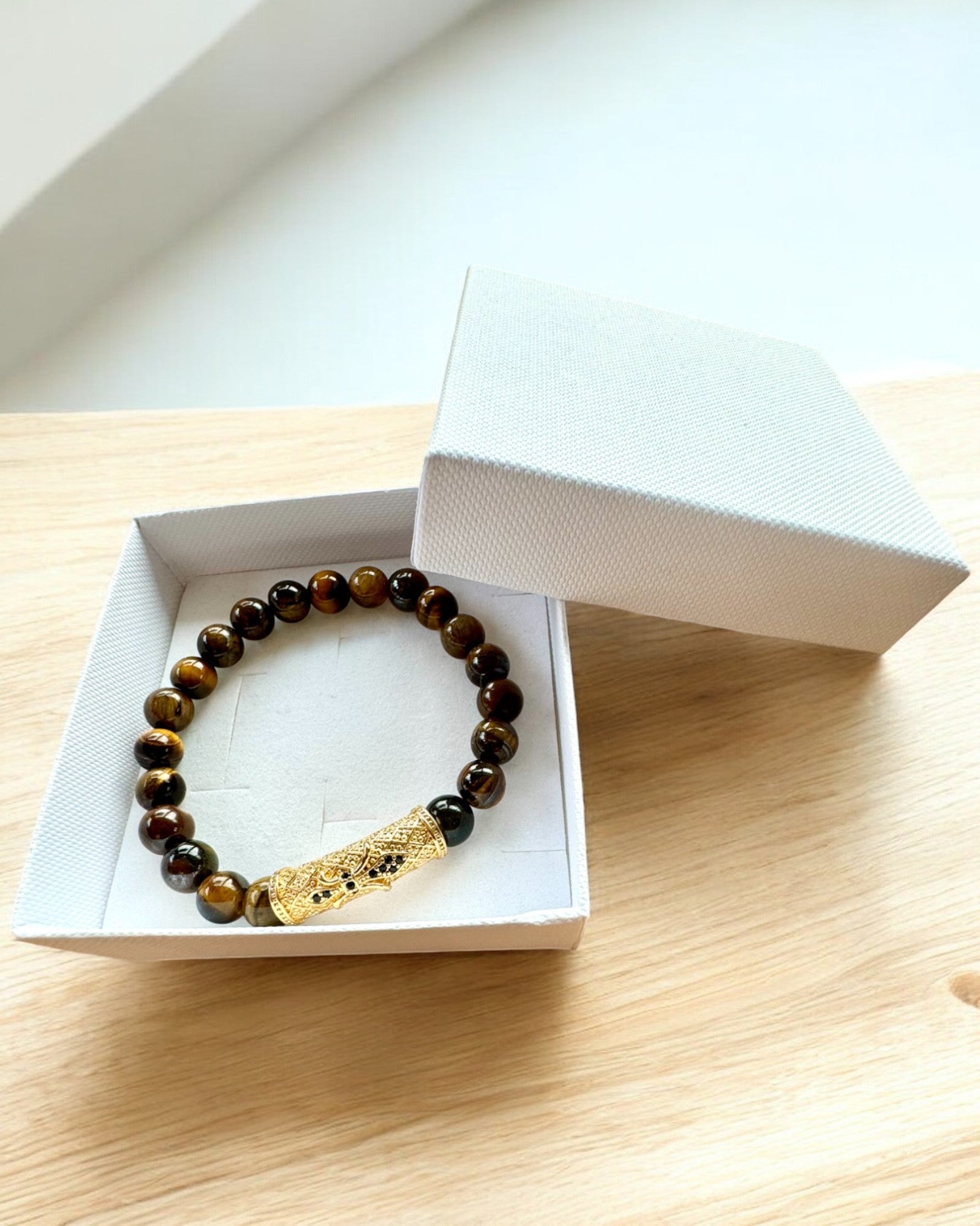 Conjunto de 2 Pulseras "Golden Eye"