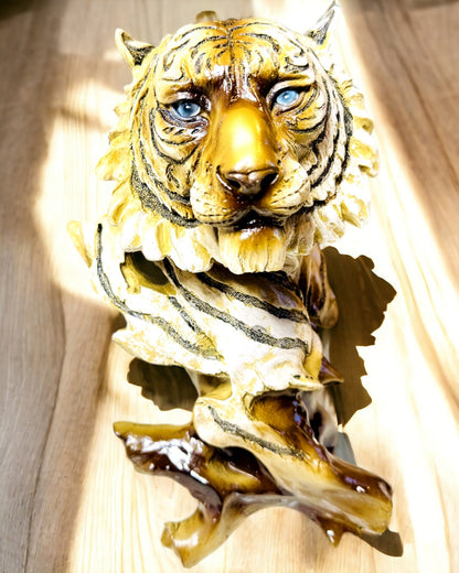 Estatuilla "Tigre Rey de la Jungla" con Opción de Grabado, figura de 29 cm de altura, decoración para regalo