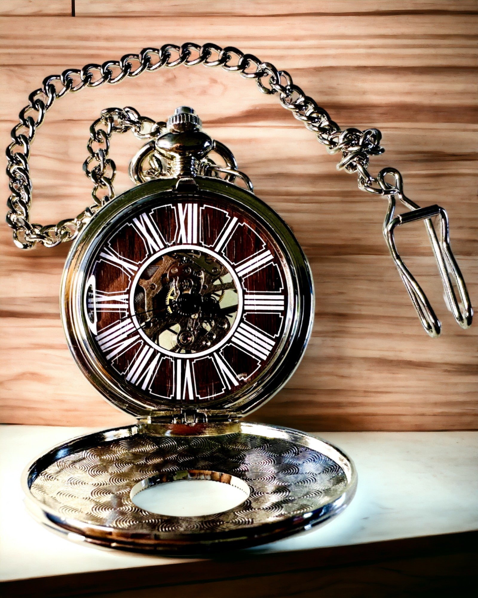 Reloj de bolsillo "Heritage Timekeeper" con posibilidad de grabado