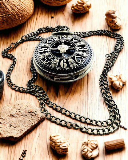 Reloj de bolsillo "Heritage Timekeeper" Regalo personalizado con grabado