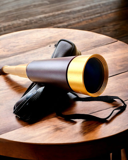 Luneta Monocular Explorer 25x30 - Telescopio Manual Plegable y Portátil, posibilidad de personalización con grabado