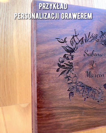 Gran Caja de Madera para Brújula "Gilbert & Sons" con Opción de Grabado