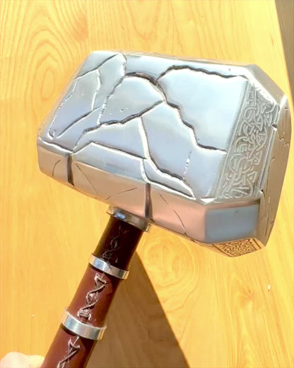 Martillo de Thor "Chief" - Martillo artesanal hecho a mano, personalización con grabado para regalo