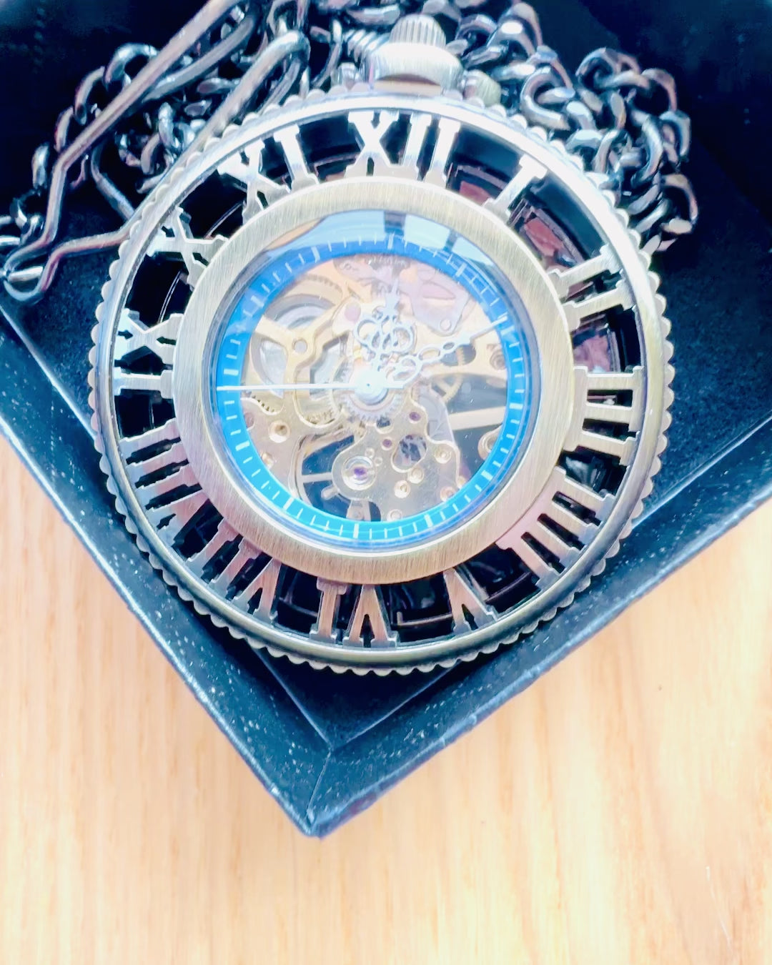 Reloj de bolsillo "Mechanica Heritage" con opción de personalización