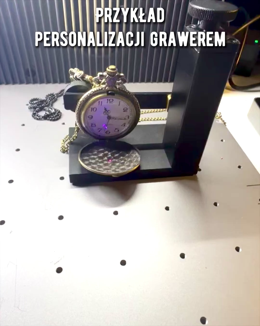 Reloj de bolsillo "Locomotora del Tiempo" con grabado, para regalo, motivo de tren